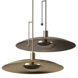 Cb alavanca brass pendant light